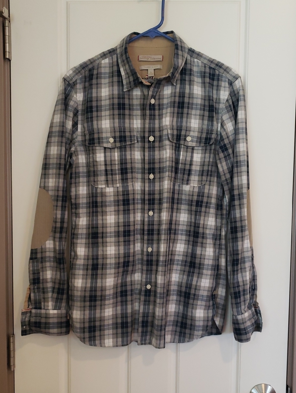 Banana Republic Heritage Collection Men's Small Plaid Button Down
